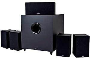 Monoprice Premium 5.1-Channel Home Theater System with Subwoofer (110565)