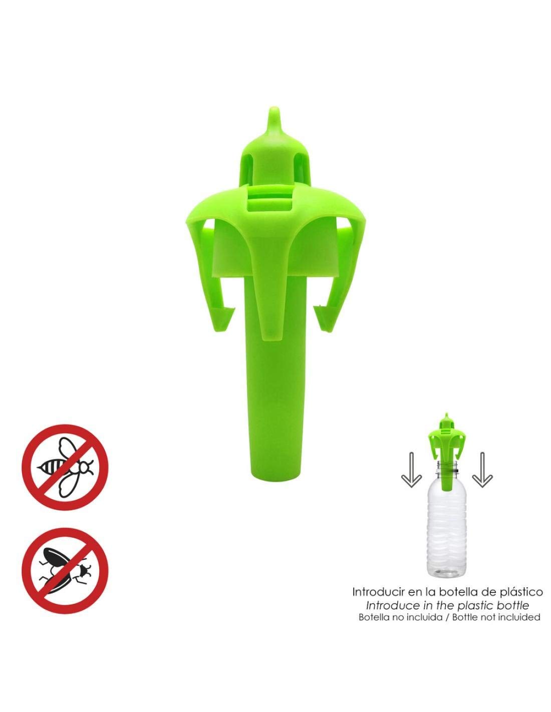 Saturnia 14041500 Fly Trap/Wasps for Plastic Bottles, 0