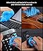 SYOSIN Keyboard Cleaner Universal Dust Cleaning Gel Dirt Bacteria Cleaner for Laptops, Car Vents, Printers, Calculators (Blue)