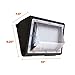EverWatt LED 80W Wall Pack Outdoor Area Light Fixture, 5000K Natural White, 9850 Lumens, Replacement for 400W-500W Equivalent HPS/HID Wall Lights IP65 Waterproof, UL/DLC Listed, Optional Photocell
