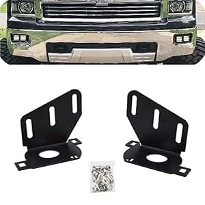 WEISEN LED Fog Light Pod Brackets – Hidden Lower Bumper – For 2010-2014 Ford F150 Raptor