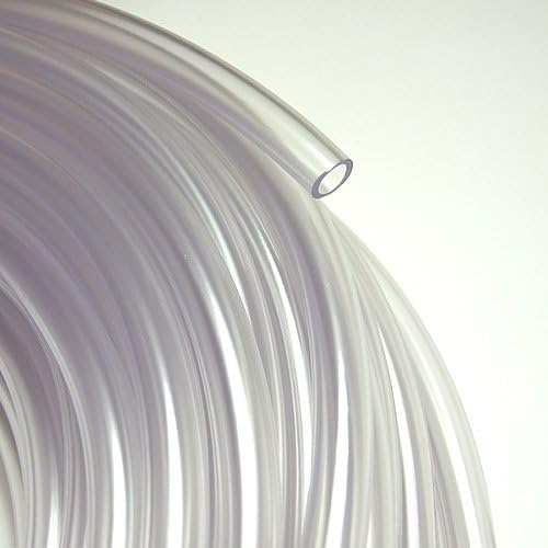 PVC Tube Syphon Tube for Home Brewing Syphoning Beer & Wine Food Grade PVC 8mm Internal Diameter 5/16” (4M)