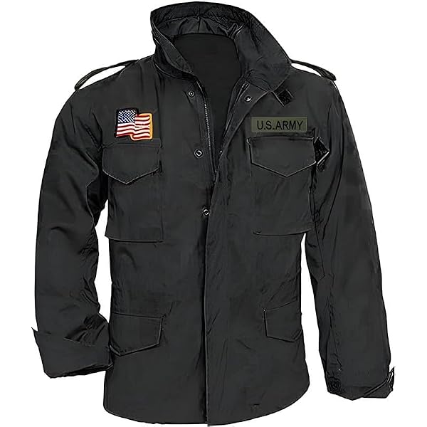 CLASSIC LEATHER M65 Field Jacket | Military John Rambo Jacket
