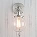 PERMO Vintage Industrial Wall Sconce Lighting Fixture with Mini 5.9