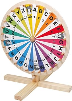 Legler small foot design Gesellschaftsspiel Glücksrad ca. 40 x 14 x 145 cm -
