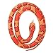 Wild Republic Rubber Snake, Corn Snake, Gifts for Kids, Educational Toys, 46"