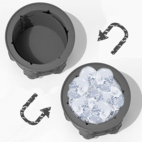 Outsta Ice Cube Maker,Silicone Ice Bucket Dual-use Revolutionary Space Saving Ice Genie Kitchen Tools, Ice Genie For Chilling Bourbon Whiskey,Cocktail,Beverages and More - Thumbnail 2