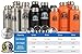 Smoky Mountain Growlers Insulated Stainless Steel All-in-one 64 oz Water Bottle, Thermos, and Wine or Beer Growler with Stainless Steel Lid