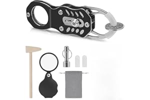 Pasuihcay Coin Tester Kit with Resonance Technology- Calipers for 110 Oz to 10 Oz, for Gold and Silver Authentication Coins