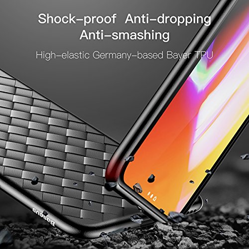 image for iPhone X Leather Case,iPhone 10 Case, Baseus Simple Fashion Exquisite 