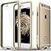 iPhone 6 Case, Caseology® [Waterfall Series] Scratch-Resistant Cover [Gold] [Clearback Bumper] for Apple iPhone 6 (2014) & iPhone 6S (2015) - Gold
