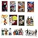 100pcs Naruto Anime Cartoon Laptop Stickers Waterproof Skateboard Pad MacBook Car Snowboard Bicycle Luggage Decal