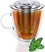 Loose Tea Infuser and Strainer - Premium Stainless Steel - Single Cup - Leaf Tea Steeper