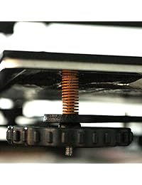 FYSETC - Lote de 10 accesorios para placa base de impresora 3D, 0,31 en OD 0,78 en longitud, muelles de compresión, carga de luz, para Creality CR-10 10S S4 Ender 3 placa base de nivel de conexión.