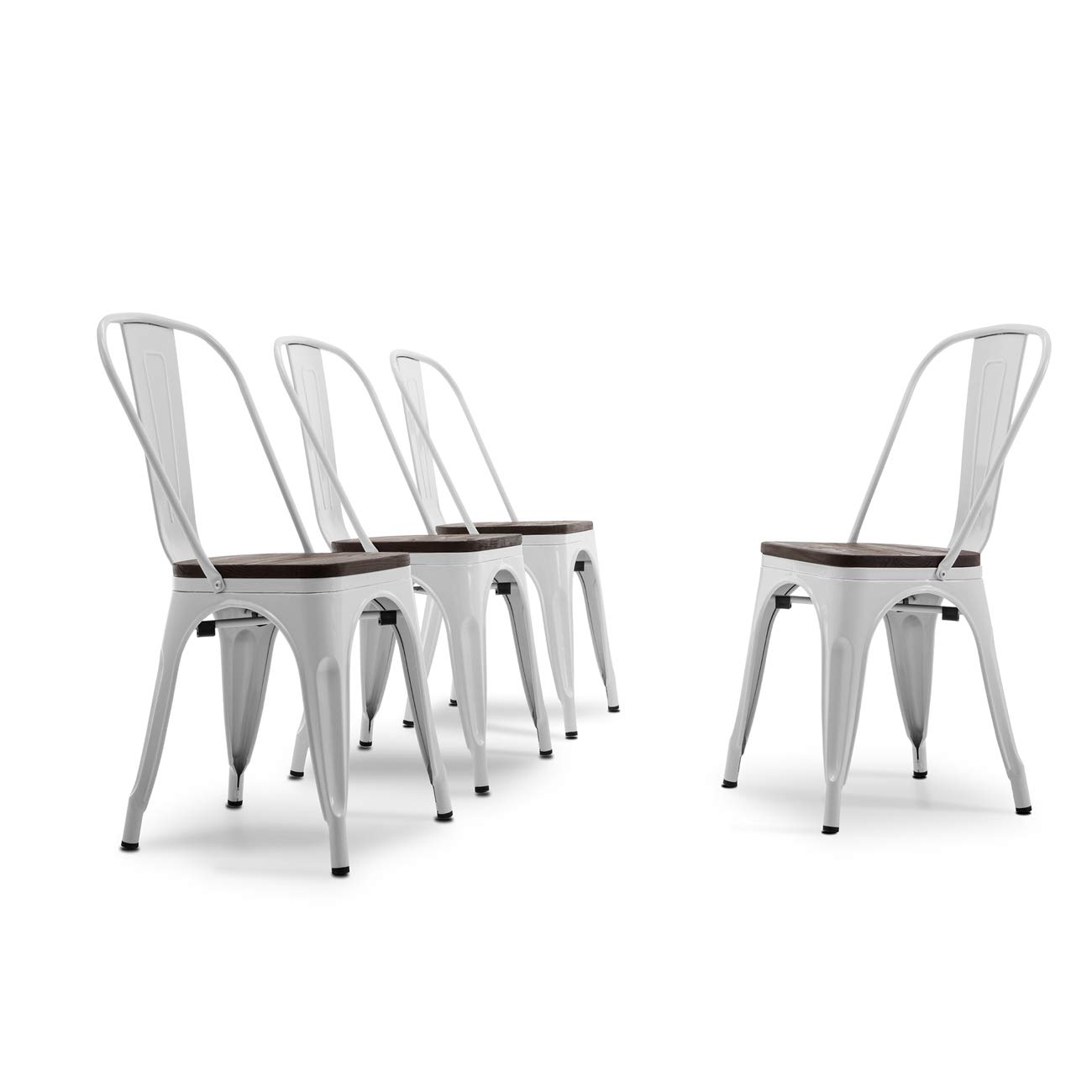 Best white metal dining room chairs