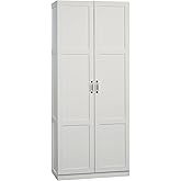 Sauder Select Storage Cabinet/ Pantry cabinets, White finish