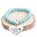 Luvalti Heart Pendant Bracelet You Had Me at Woof” Charm Bracelet for Dog Lovers