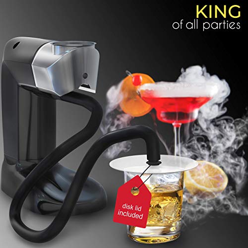 homia Smoking Gun Wood Smoke Infuser - Starter Kit, 12 PCS, Portable Electric Smoker Machine with Accessories and Wood Chips - Cold Smoke for Food and Drinks - Thumbnail 2