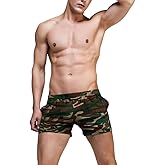 Ychnaim Mens 3" Inseam Short Running Shorts Lightweight Gym Athletic Workout Training Cotton Casual Short with Slant Pockets
