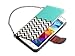 ULAK Galaxy S5 Case, Premium Synthetic Leather Wallet Case Stand Feature Magnet Flip Cover for Samsung Galaxy SV I9600 with Built-in Credit Card/ID Card Slots (Follow The Sky)