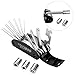 SAHOO 16 in 1 Multi-Function Bicycle Repair Tools Kits Set Bike Maintenance Fix Tools Set Bag with Glueless Tire Patch and Levers