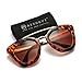 AEVOGUE Women's Sunglasses Butterfly Gradient Brown Lens Tortoise Frame UV400