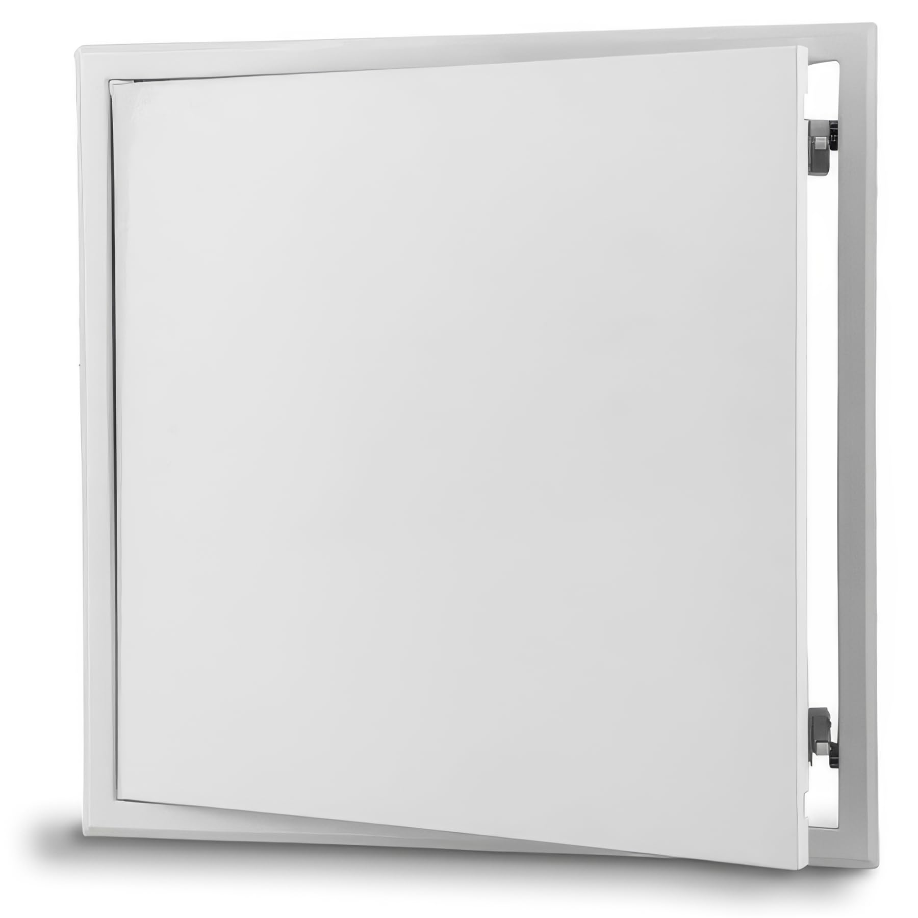 AirTech-UK Metal Access Panel – Loft & Inspection Hatch – Wall & Ceiling Panel – Push Lock & Open – Epoxy Powder Coating for Corrosion & Rust - Use as Meter Box, Fuse Box Cover (300 x 400 mm)
