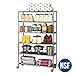 Seville Classics UltraDurable Commercial-Grade 6-Tier NSF-Certified Steel Wire Shelving with Wheels, 48