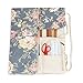 Teamoy Knitting Needles Holder Case(up to 14 Inches), Rolling Organizer for Straight and Circular Knitting Needles, Crochet Hooks and Accessories, Peony - NO Accessories Included