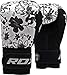 RDX Women Boxing Gloves for Training Muay Thai Flora Skin Ladies Mitts for Fighting, Kickboxing & Sparring Good for Punch Bag, Focus Pads and Double End Ball Punching
