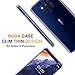 Nokia 9 PureView case, OUBA [Shock Absorbing] Air Hybrid Slim fit Armor Shockproof Drop Protection Crystal [Clear] Back Protective Case + TPU Bumper Cover Compatible for Nokia 9 PureView - Clear
