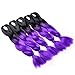 Silike Jumbo Braiding Hair Afro Crochet Braiding Hair Extensions 2 Tone Ombre Colour 24