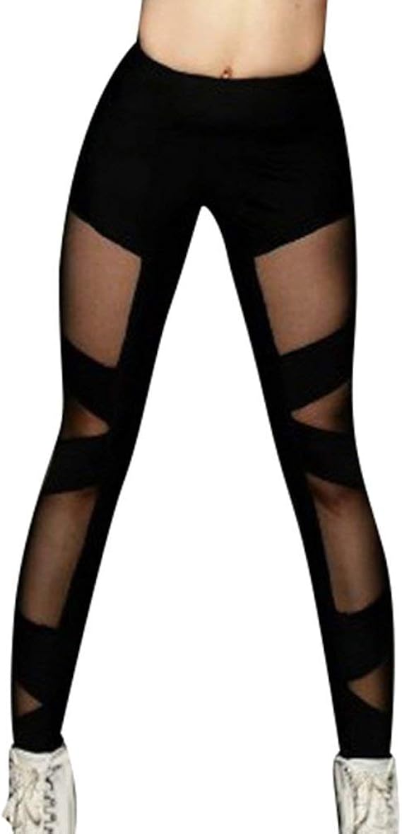 Damen High Waist Leggings Kurze Yoga Hose Sport Short Jogginghose