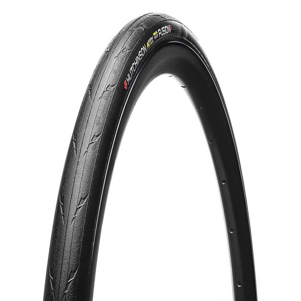 Hutchinson Tyres PV527721 Fusion 5 Performance Road Tyre, Black, Size 700 x 25