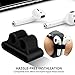 Yloves AirPods Case, Shockproof Protective Silicone Cover and Skin with Anti-Lost Airpods Strap/Airpods Holder for Apple Airpods (Black)