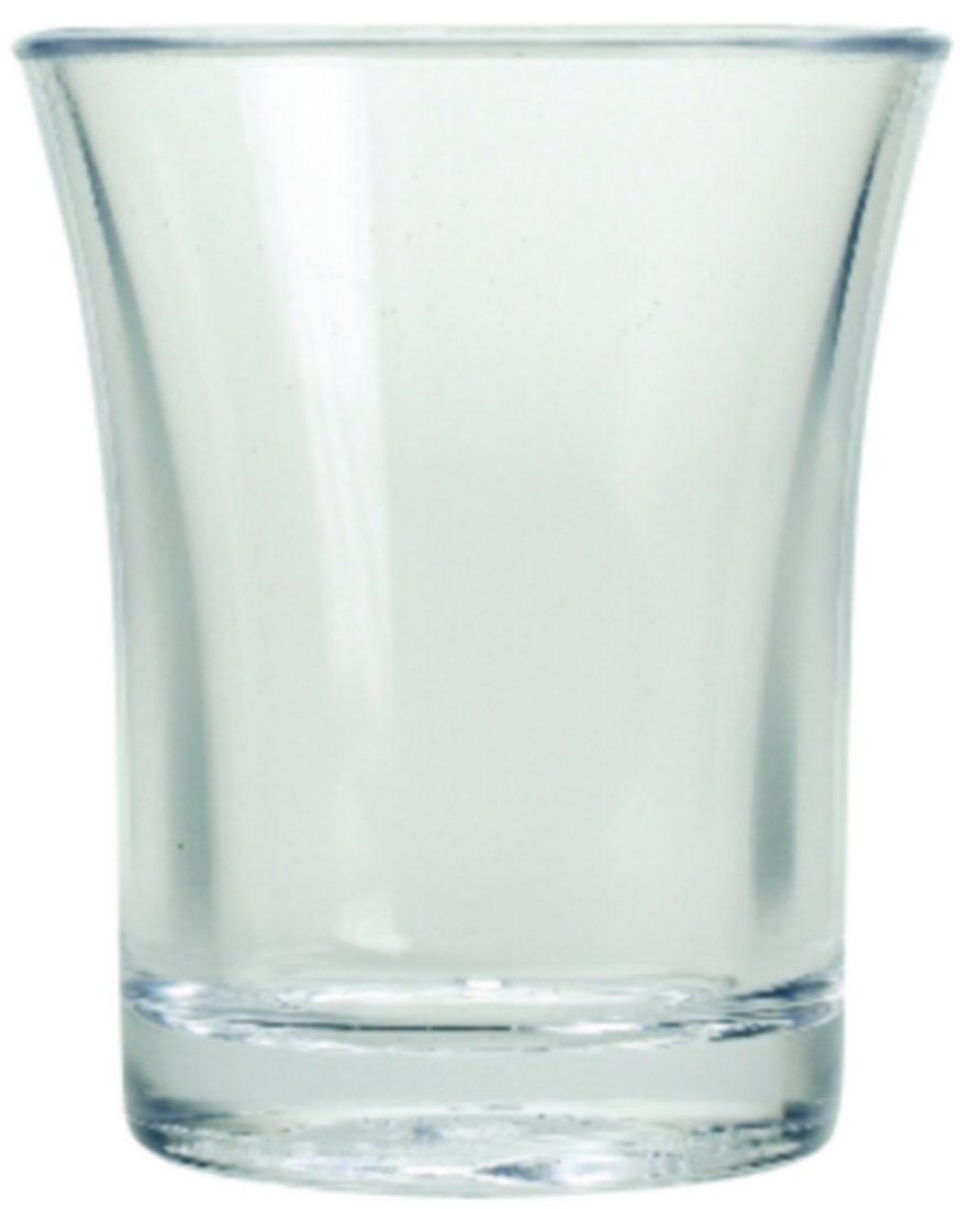 Econ Polystyrene Shot Glasses CE 0.9oz / 25ml - Case of 100 | Plastic Shot Glasses
