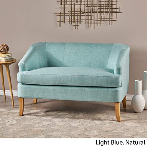 Christopher Knight Home Sheena MidCentury Modern Fabric Loveseat