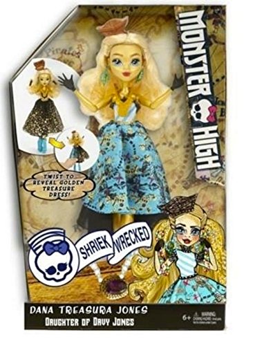 Dana Treasurer Jones - Shriek Wrecked Monster High Doll