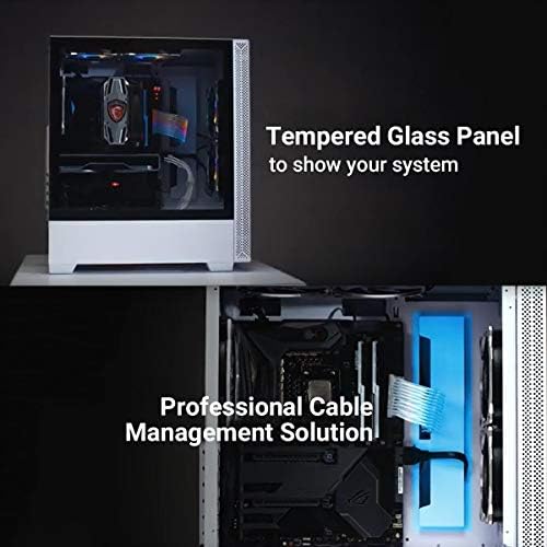 LIAN LI Mid Tower Chassis ATX Computer Case PC Gaming Case W Tempered 