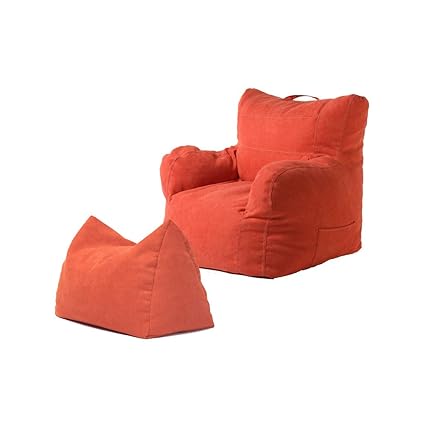 Amazon Com Single Sofa Lazy Small Sofa Fabric Bedroom Mini