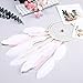 OFNMY Handmade Feathers Dream Catcher Pink Kids 6.3