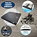 ERGO21 LiquiCell Sports Cushion - 3.5 Inch Thick Seat Pad for Tailbone, Hip & Lower Back Pain Relief - Ergonomic Comfort for Car, Office, Stadium & Wheelchairs- Better Than Gel, Foam or Air