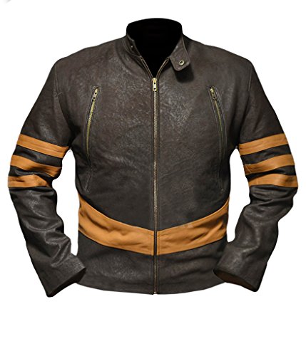 F&H Boy's X-Men Origins Wolverine Genuine Leather Jacket
