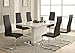 Coaster Home Furnishings Glossy White Contemporary Dining Table