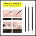 Wishesport Blackhead Remover,Pimple Comedone Extractor, Blackhead Removal tool, Blemish Acne Zit Remover Tweezer Kit,6 Piece black