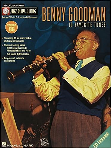 Amazon Com Benny Goodman Jazz Play Along Volume 86 0884088210021 Goodman Benny Books