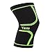 Knee Sleeves (1 Pair) Support Gear for Running, Jogging, Walking, Hiking, Workout, Basketball, Knee Injury Pain Arthritis Relief, Knee Compression Sleeve, Fits Men Women (XL)