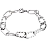 Paperclip Chain Bracelet - B1849