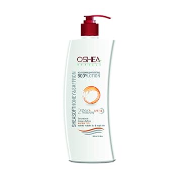 Oshea Soft Honey & Saffron Body Lotion, 400 Ml (White)