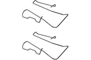 2 Pack Metal Belt Clip for Shure PGX1 SLX1 PG1 Bodypacks UHF Wireless Mics Black